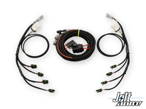 High Power IGN-1A Smart Coil Harness Kit for v8 Engines - Remote Mount Long Leads