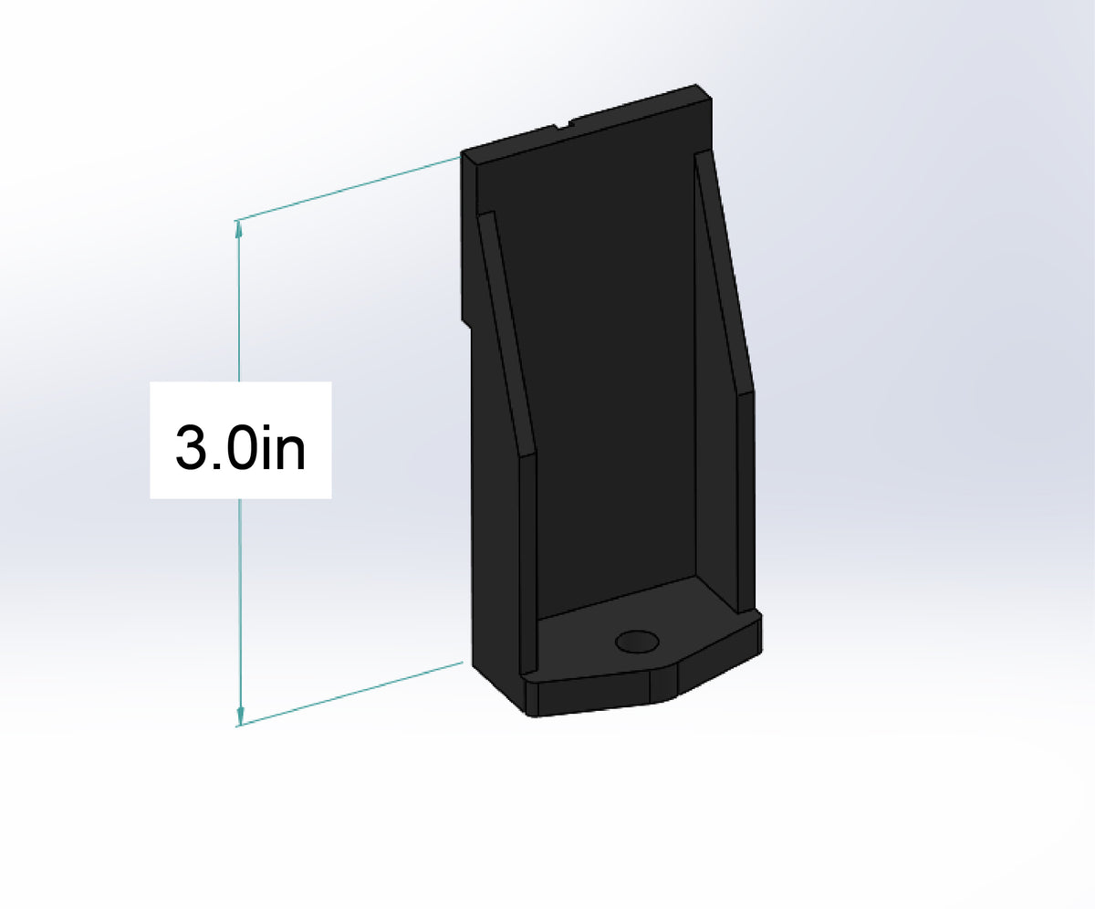 Replacement Leg for HD Modular Relay Block - 3in
