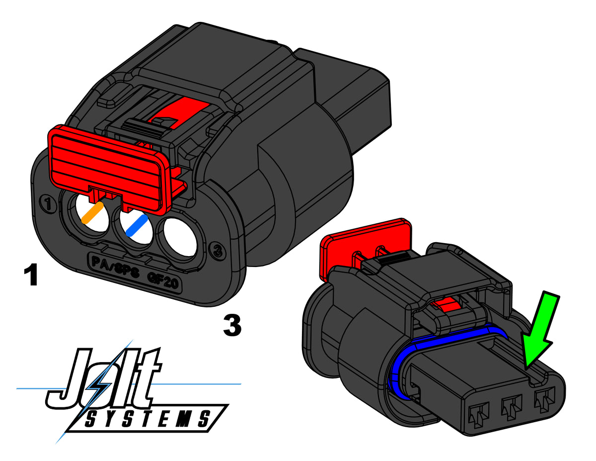 Connector Kit  Crank Cam Sensor
