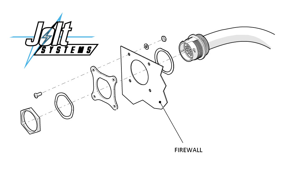 Firewall Bulkhead Kit - Single Disconnect – Jolt Systems