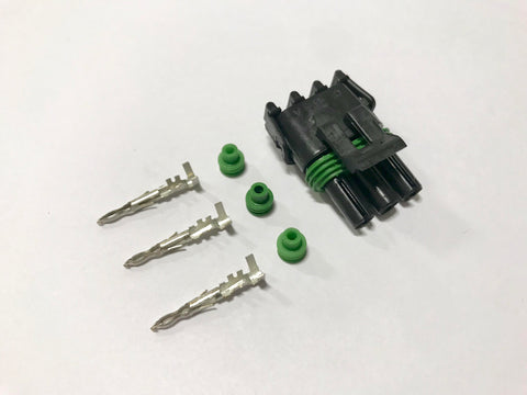 Connector Kit - Weatherpack 3 Pin Tower TPS Hall Effect
